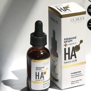 Clara's Advanced Serum + Vitamin E HA 100